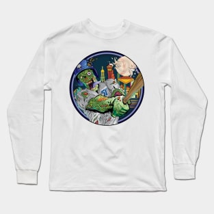 las vegas 51's zombie Long Sleeve T-Shirt